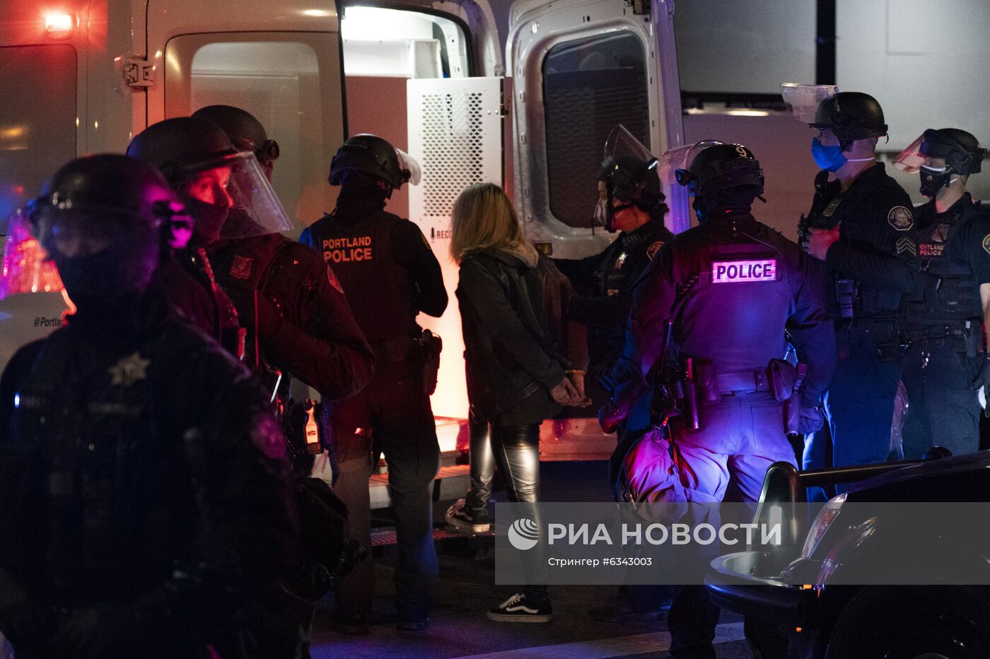 Протесты в Портленде