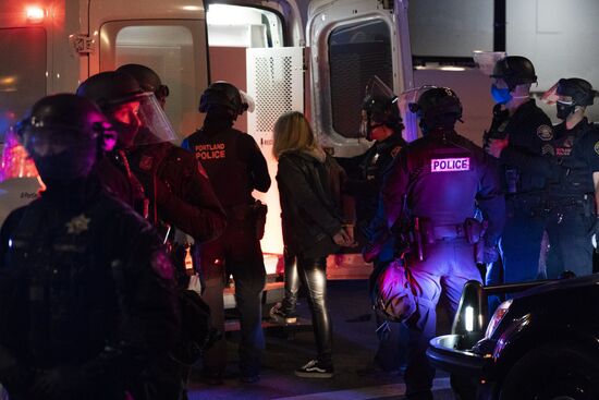 Протесты в Портленде