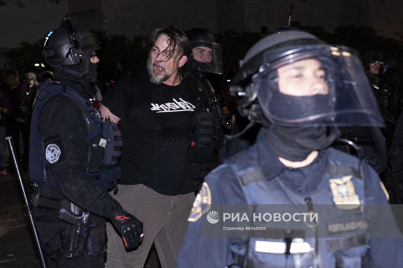 Протесты в Портленде