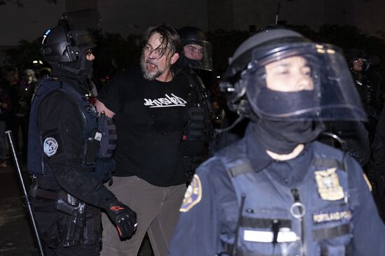 Протесты в Портленде