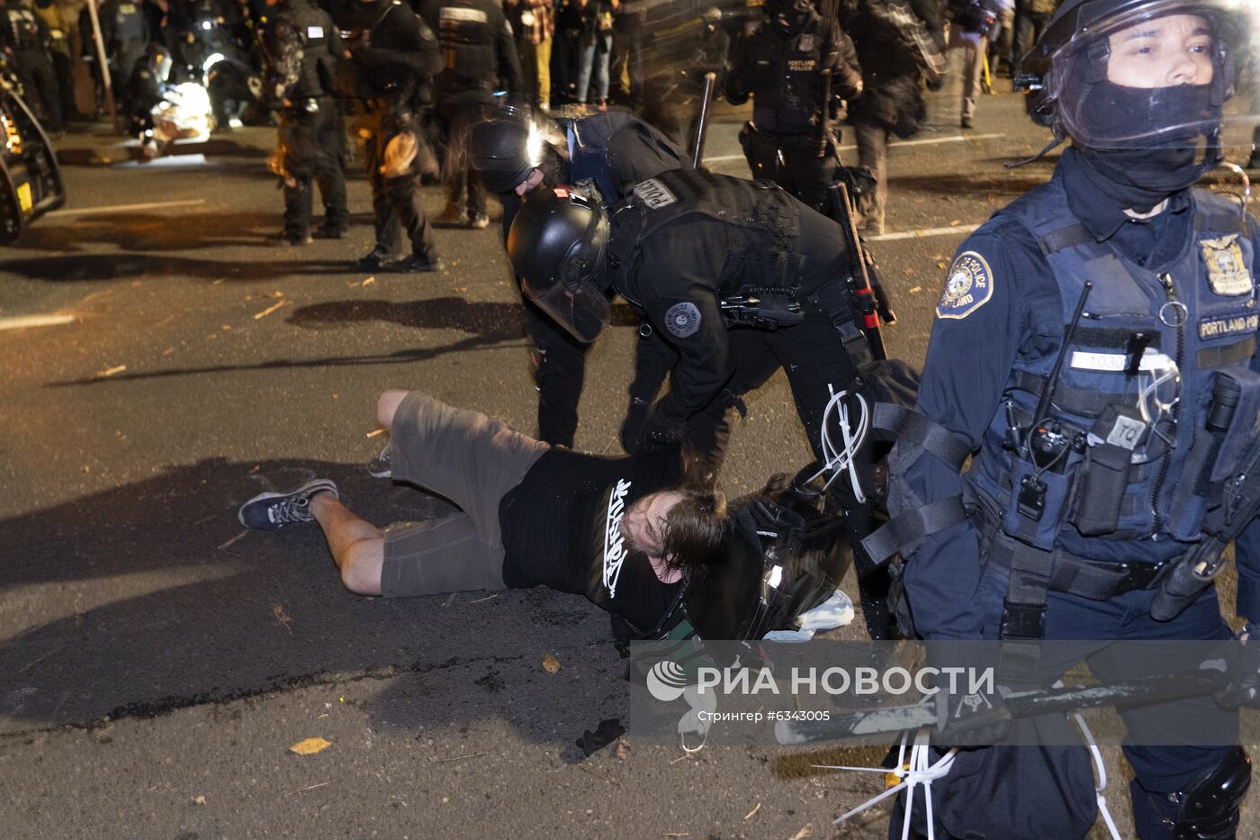 Протесты в Портленде