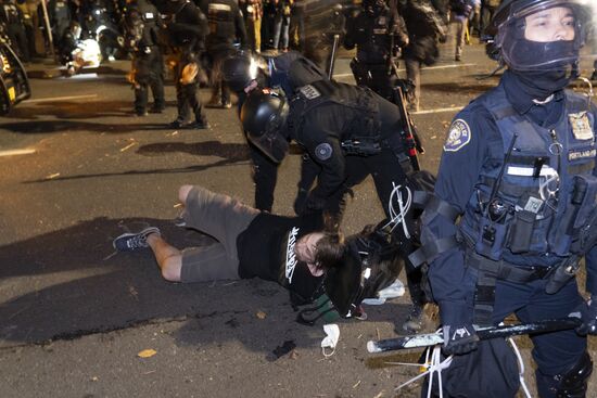 Протесты в Портленде