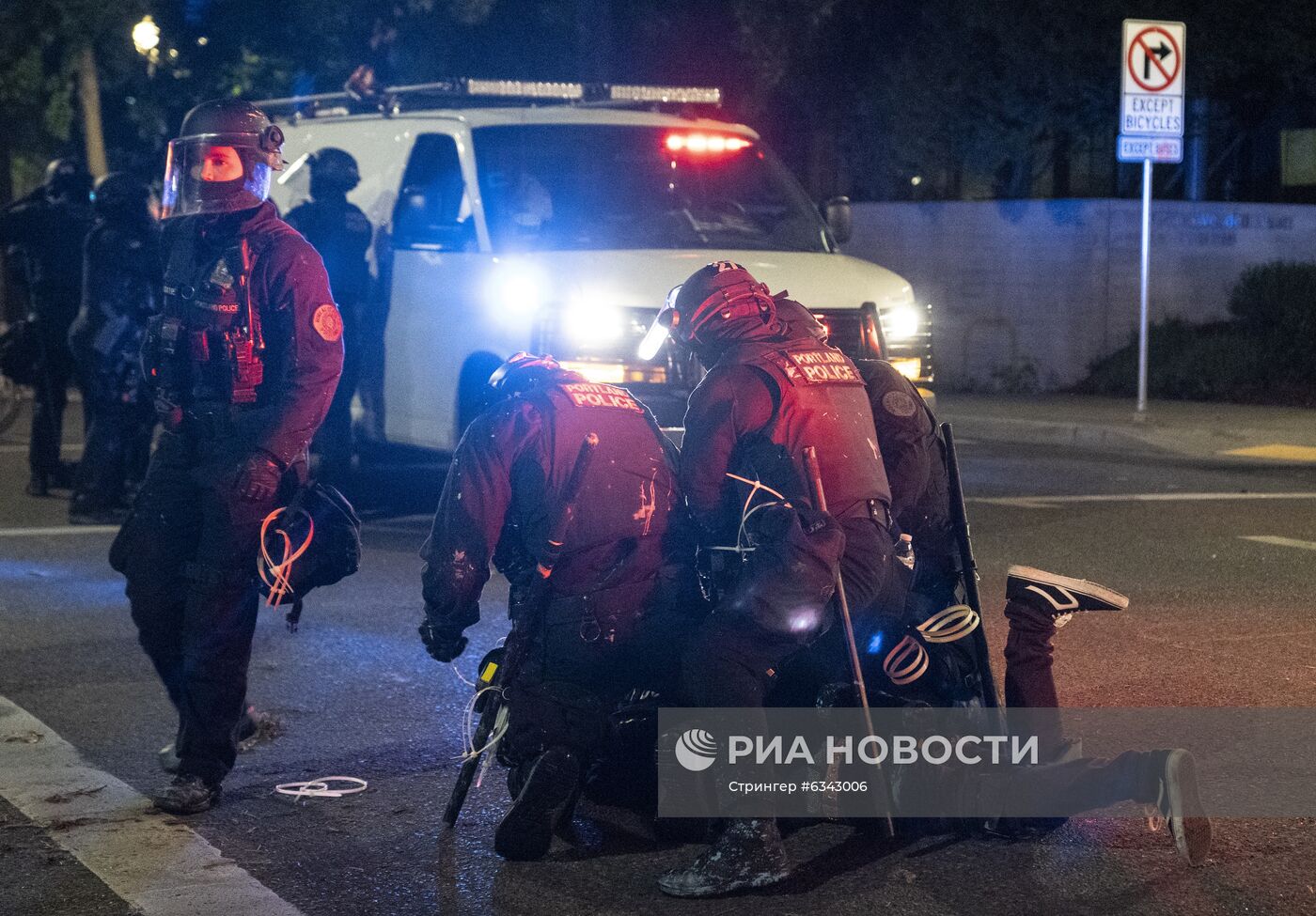 Протесты в Портленде