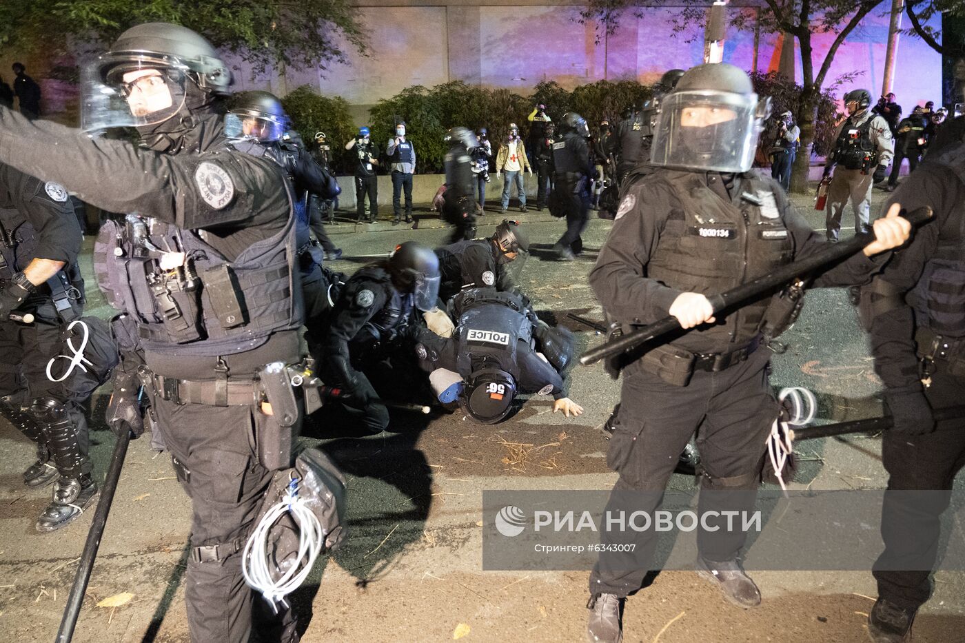 Протесты в Портленде