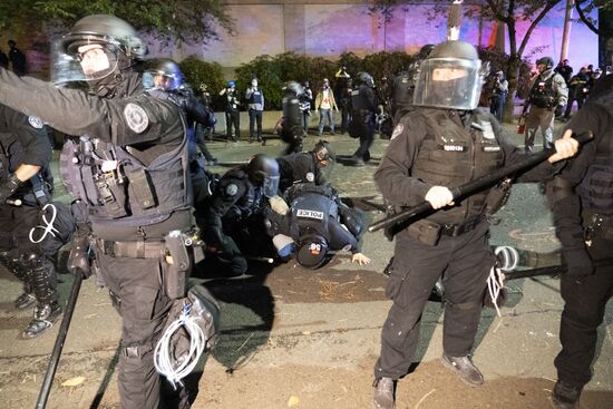 Протесты в Портленде