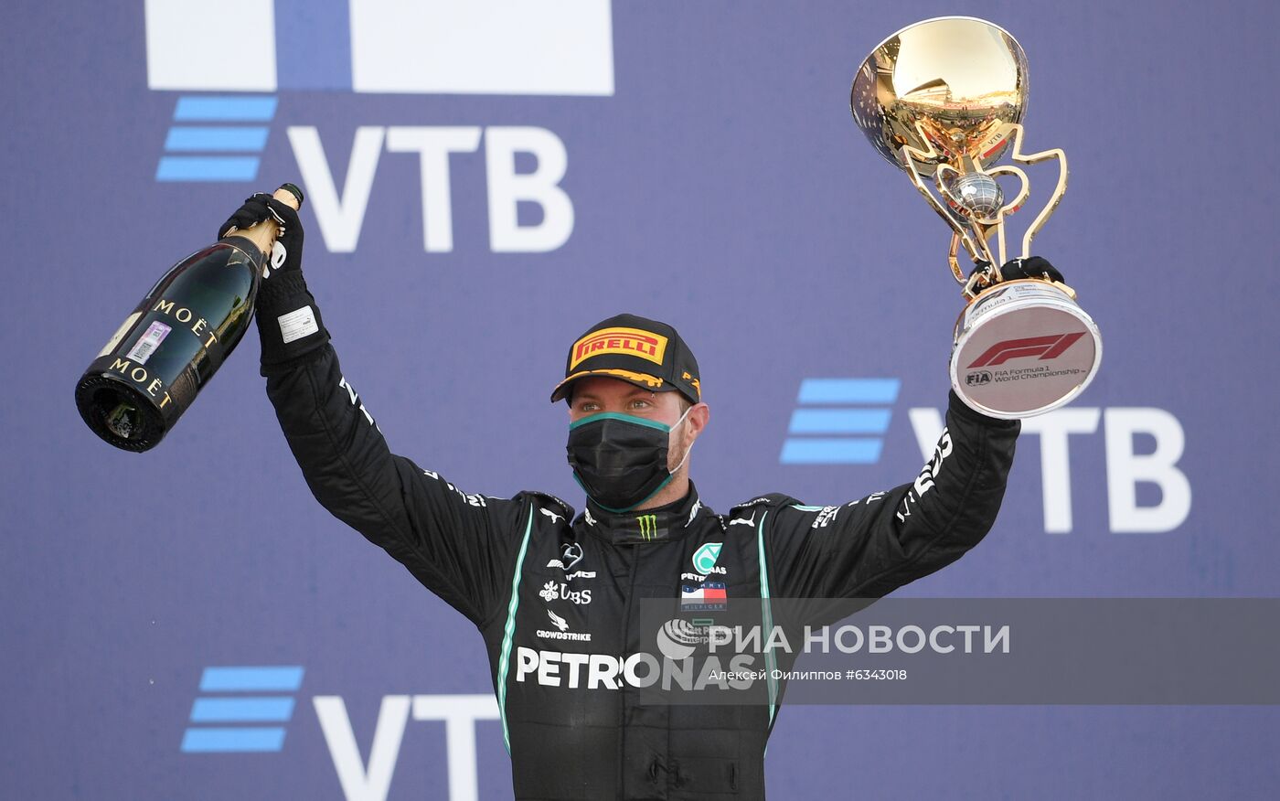 Автоспорт. Формула 1. Гран-при России. Гонка