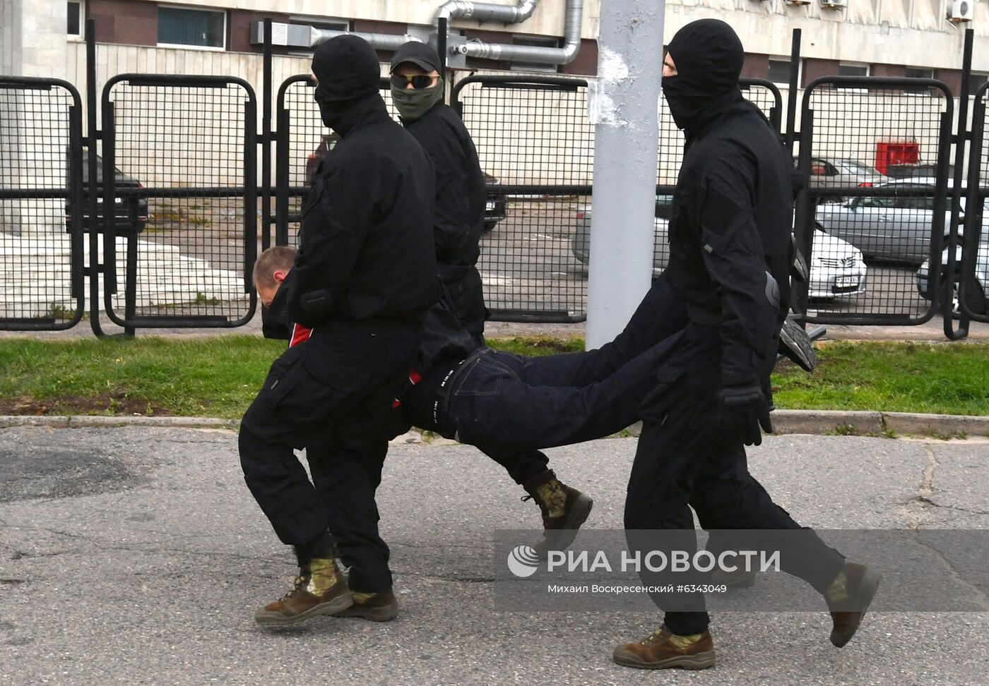 Акции протеста оппозиции в Минске