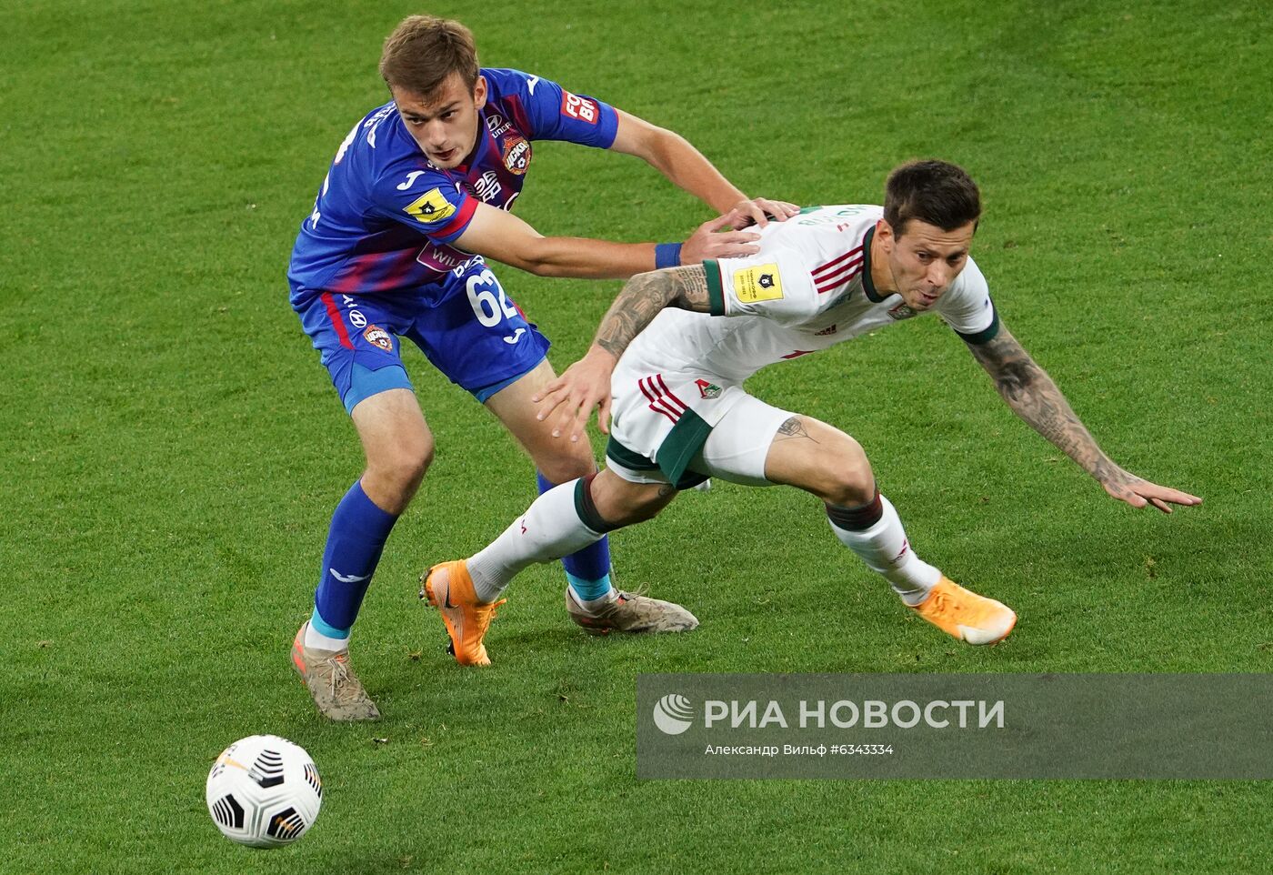 Футбол. РПЛ. Матч ЦСКА - "Локомотив"