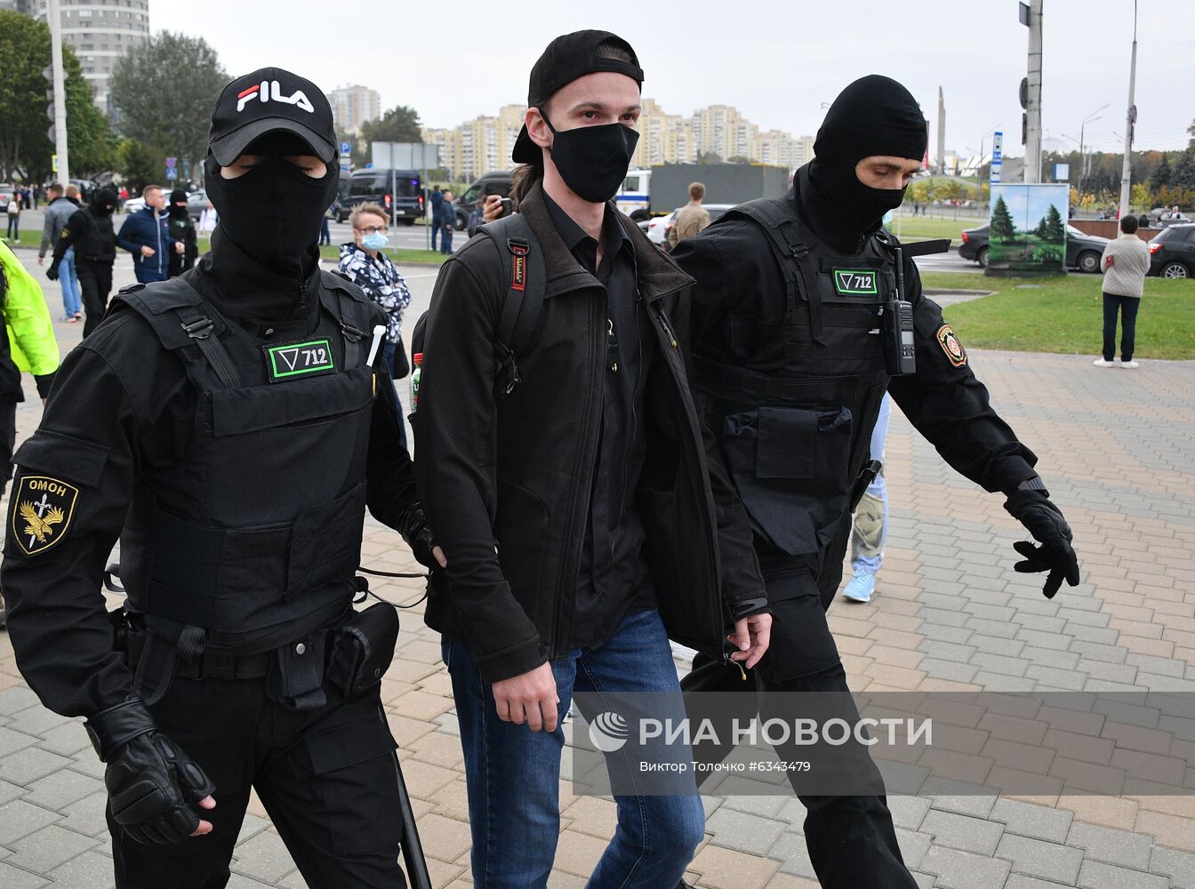 Акции протеста оппозиции в Минске