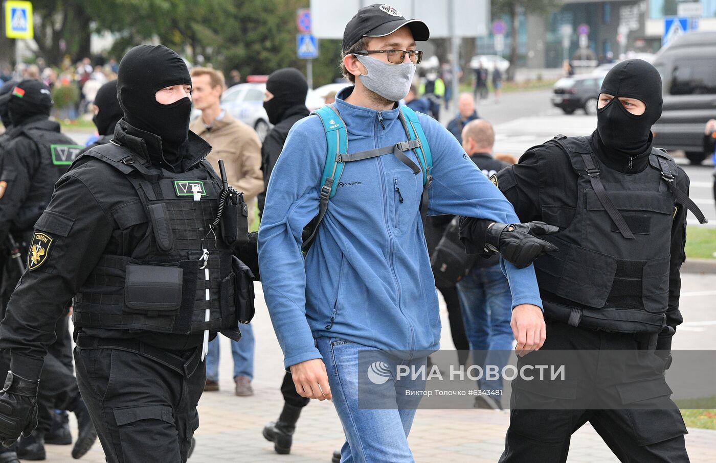 Акции протеста оппозиции в Минске