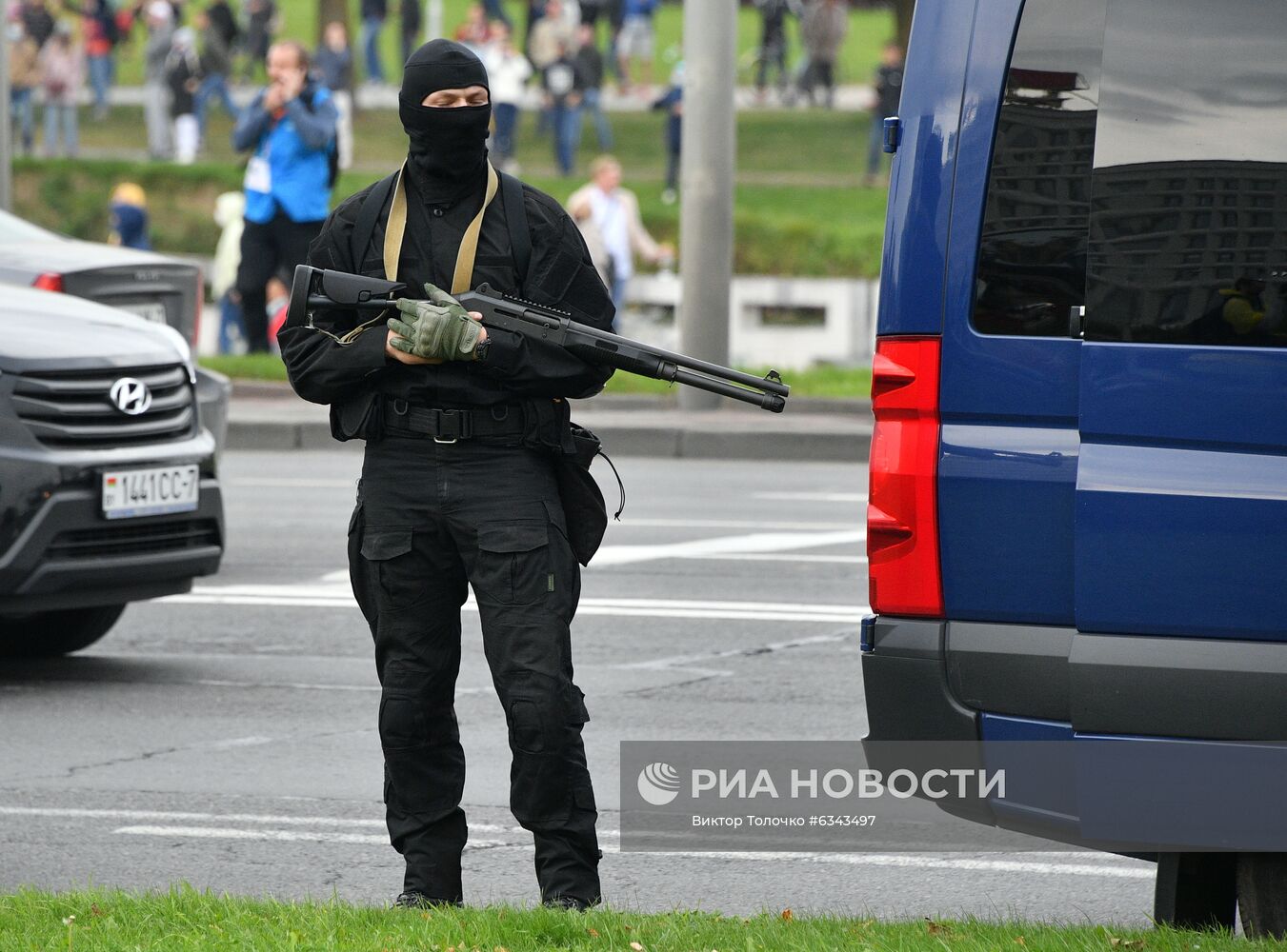 Акции протеста оппозиции в Минске