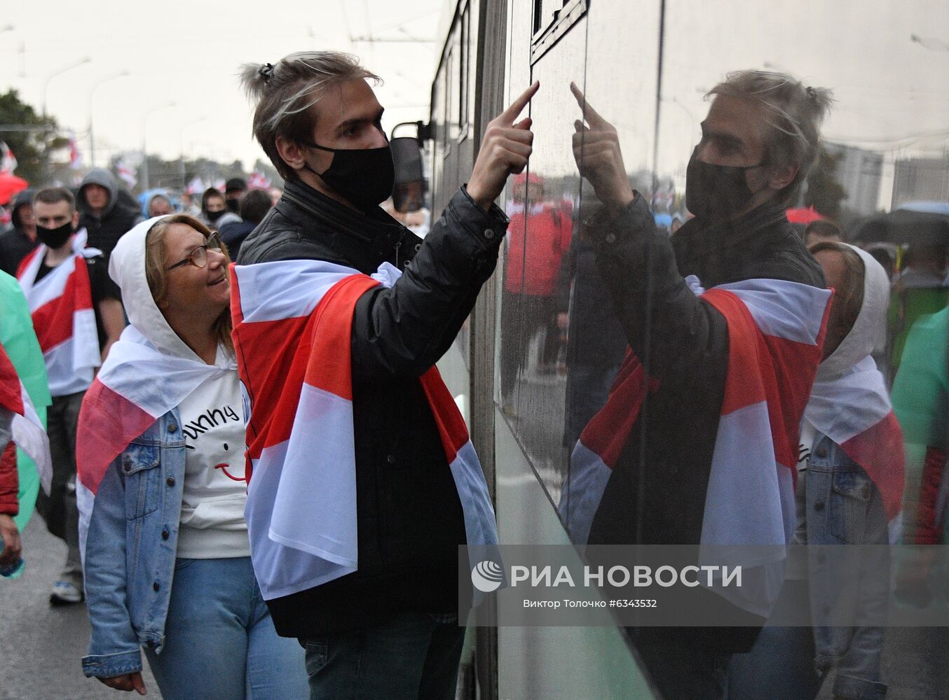 Акции протеста оппозиции в Минске