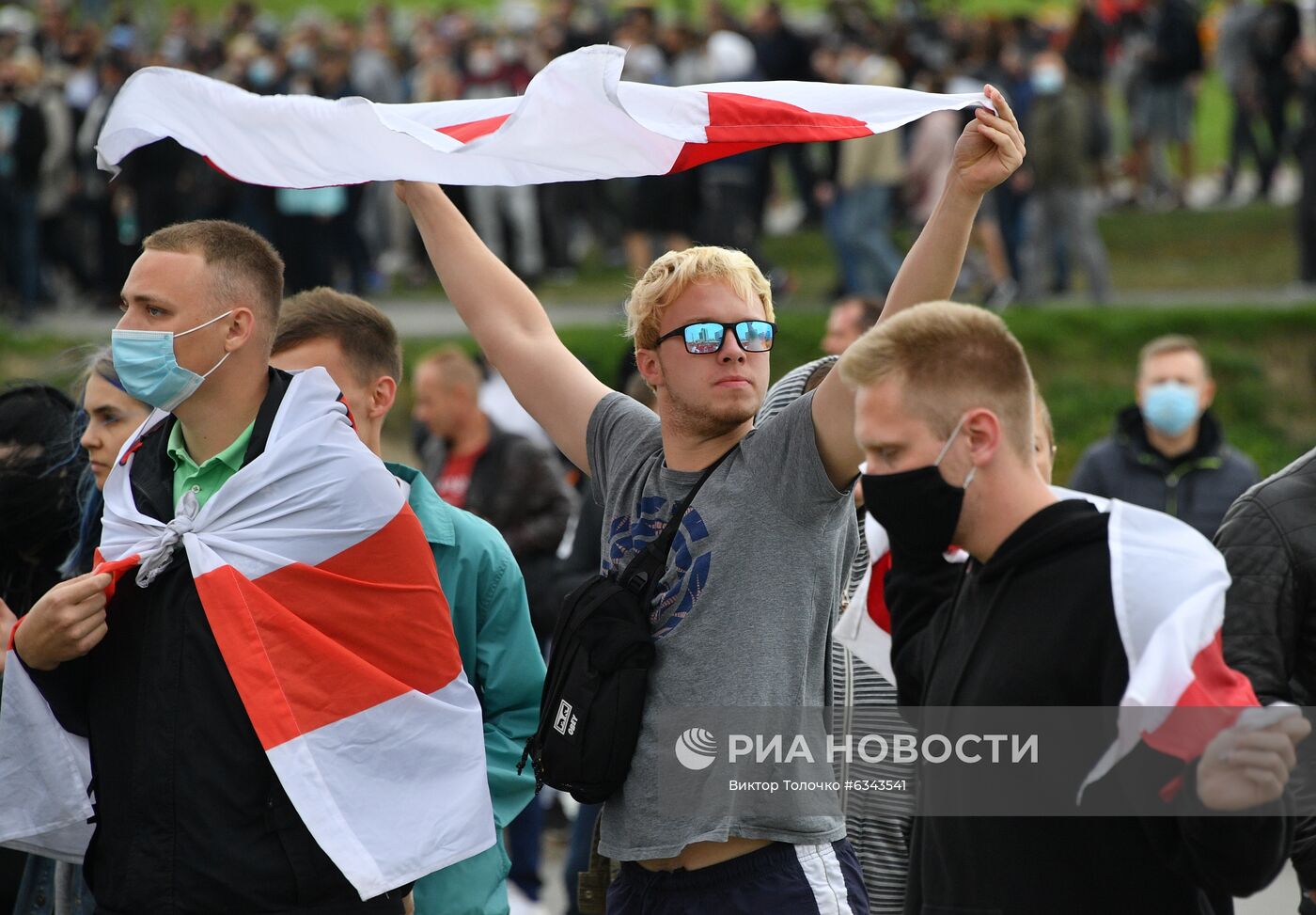 Акции протеста оппозиции в Минске