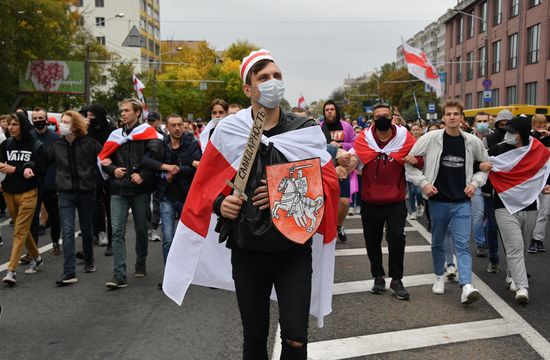 Акции протеста оппозиции в Минске
