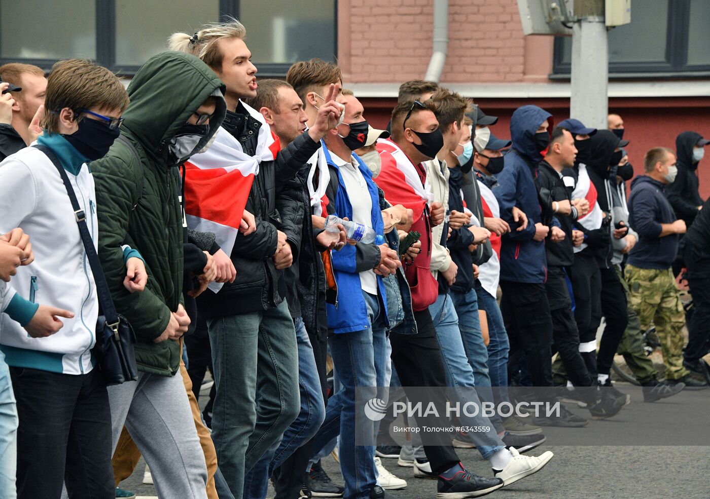 Акции протеста оппозиции в Минске