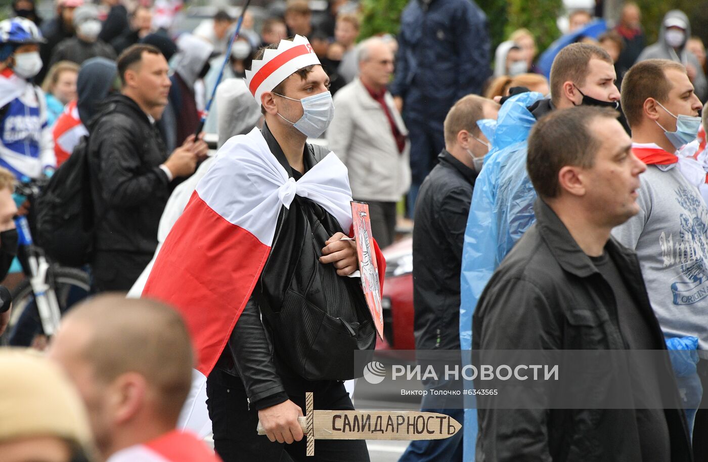Акции протеста оппозиции в Минске