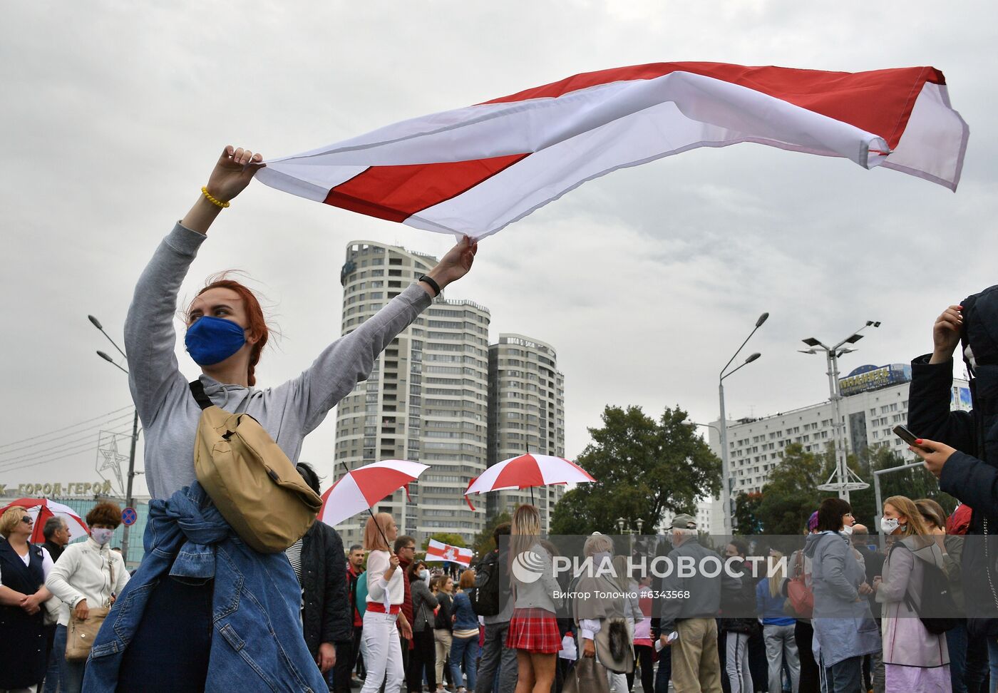 Акции протеста оппозиции в Минске