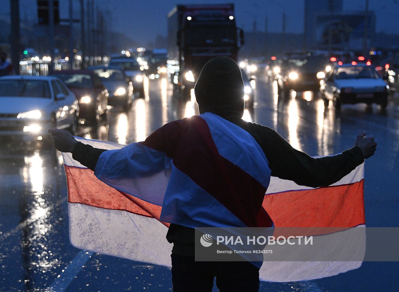 Акции протеста оппозиции в Минске