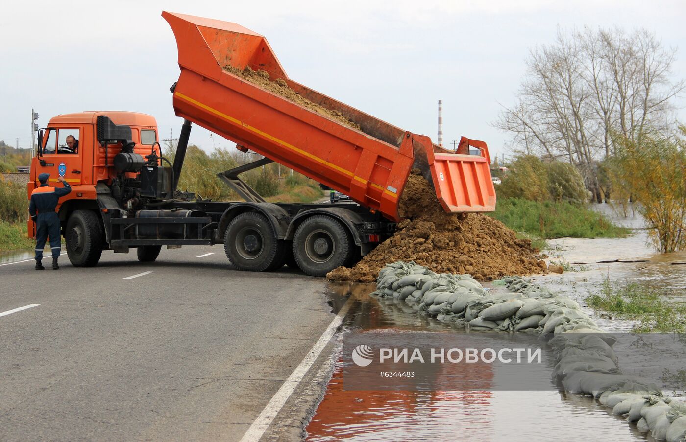 Паводок в Комсомольске-на-Амуре