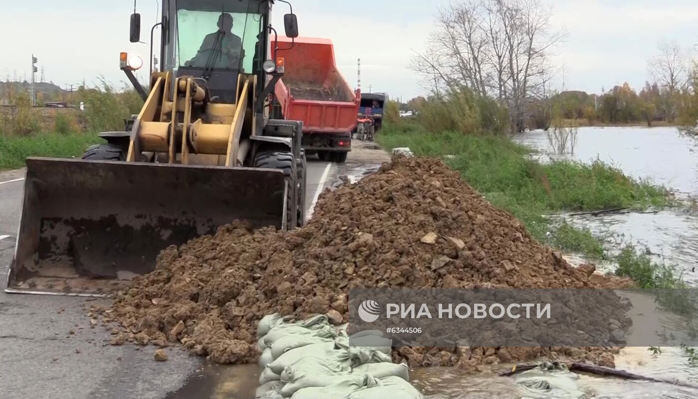 Паводок в Комсомольске-на-Амуре