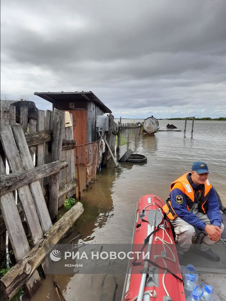 Паводок в Комсомольске-на-Амуре