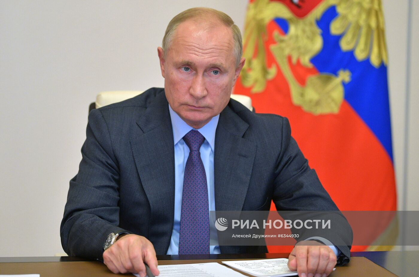 Президент РФ В. Путин провел совещание о развитии и декриминализации лесного комплекса