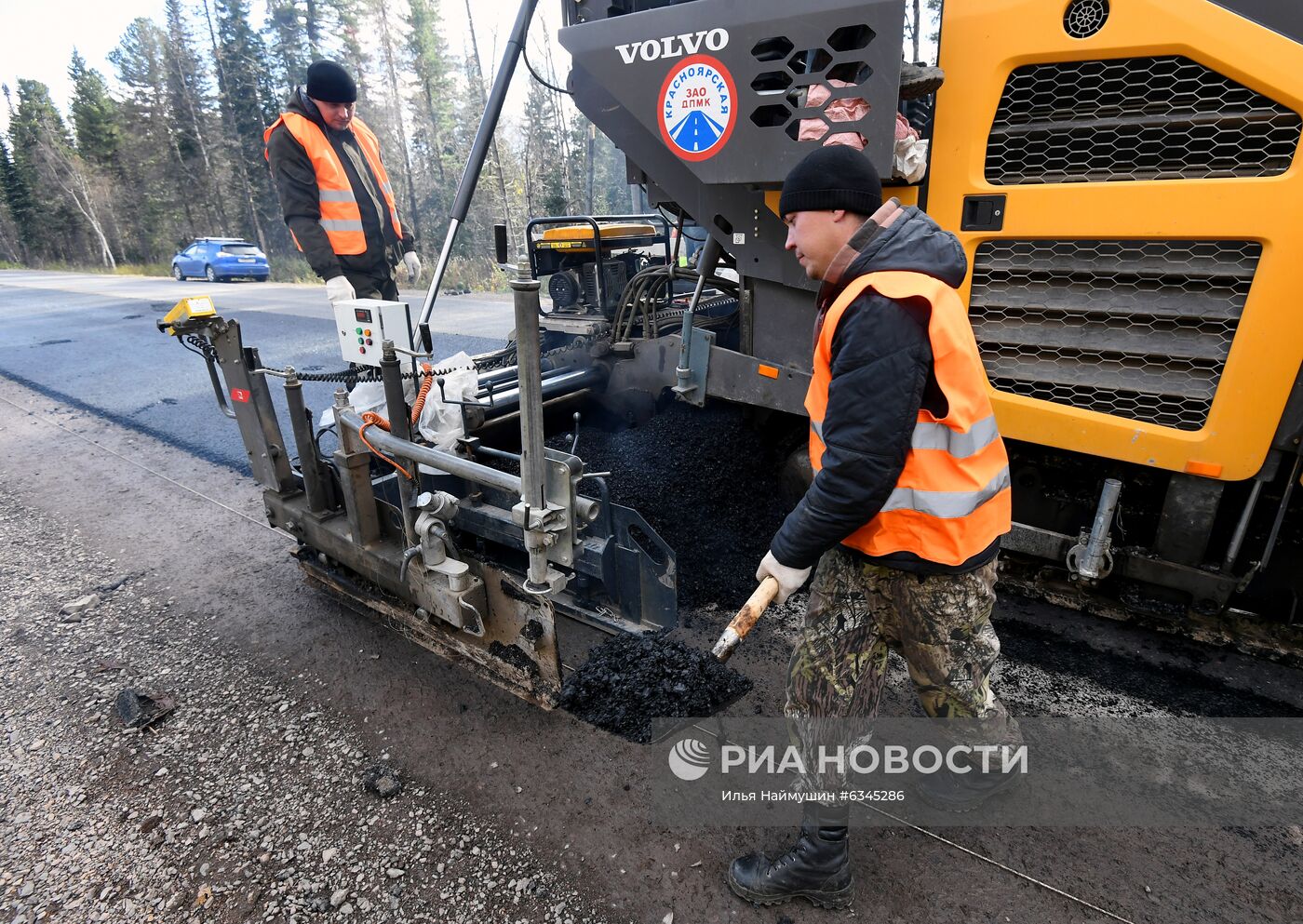 Ремонт автотрассы Р-257 "Енисей"