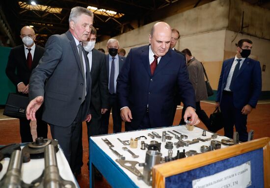 Рабочая поездка председателя правительства РФ М. Мишустина в Чувашию