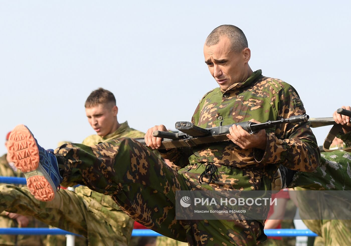 Испытания на право ношения крапового берета в Татарстане