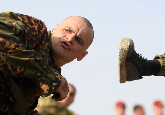 Испытания на право ношения крапового берета в Татарстане