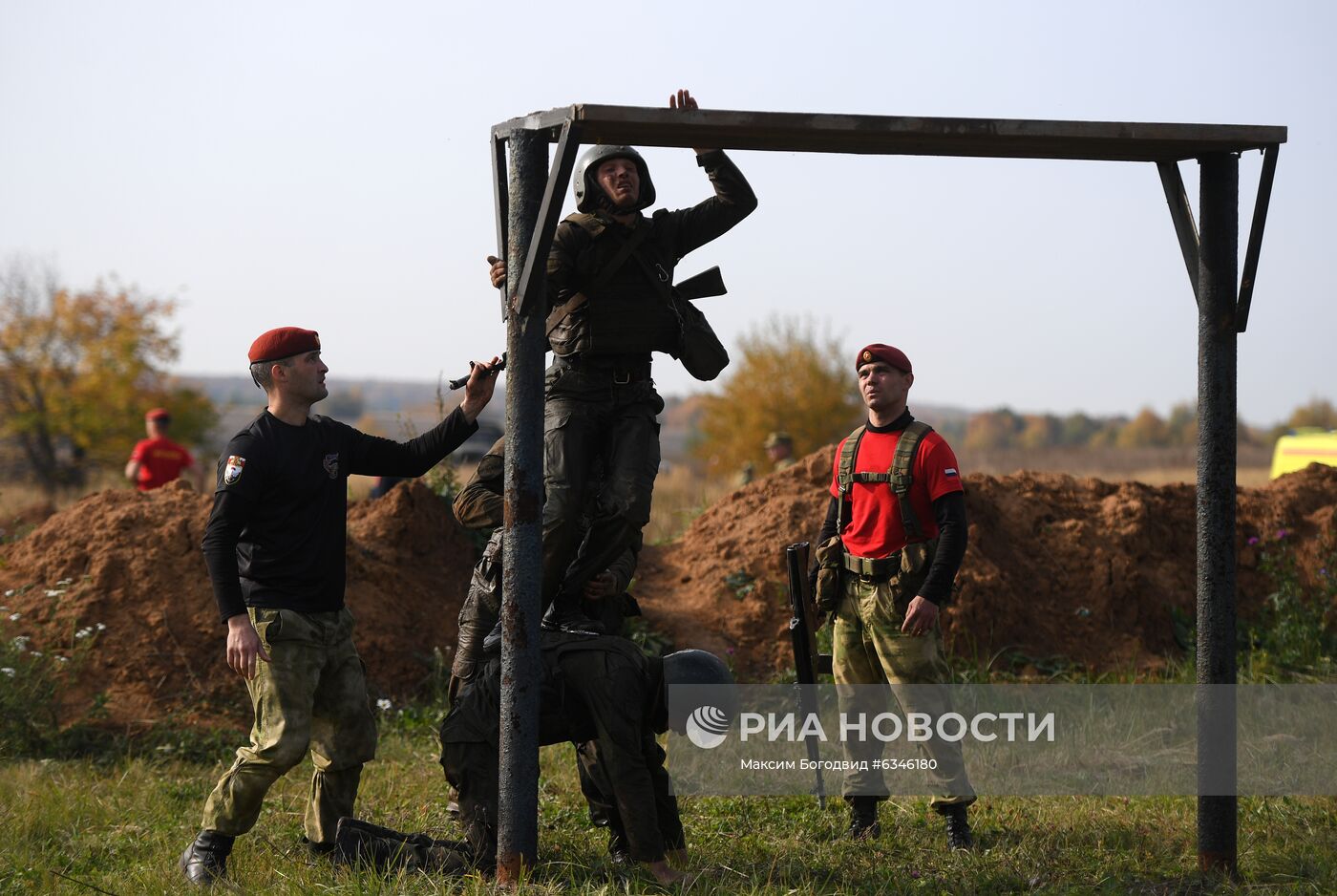 Испытания на право ношения крапового берета в Татарстане