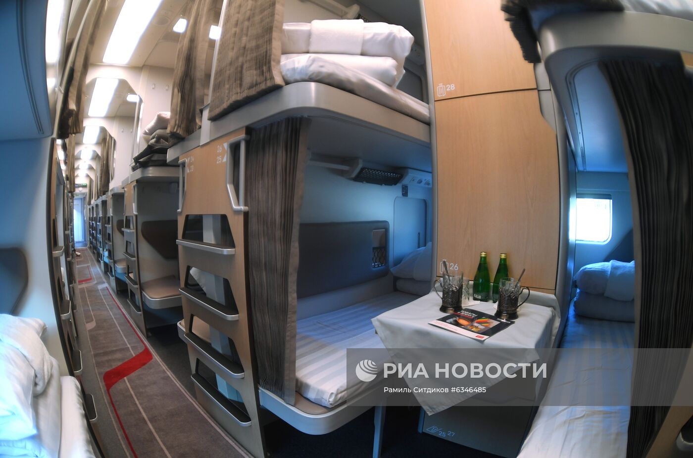 Презентация концепта нового плацкартного вагона