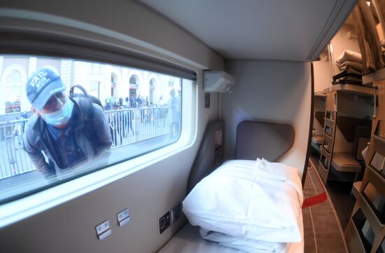 Презентация концепта нового плацкартного вагона