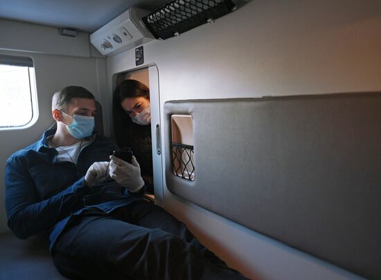 Презентация концепта нового плацкартного вагона