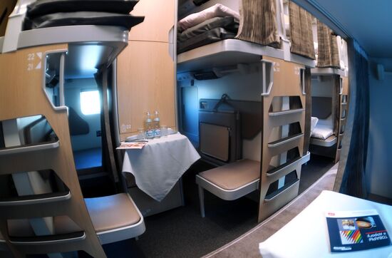 Презентация концепта нового плацкартного вагона