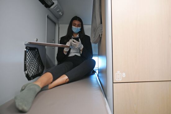 Презентация концепта нового плацкартного вагона