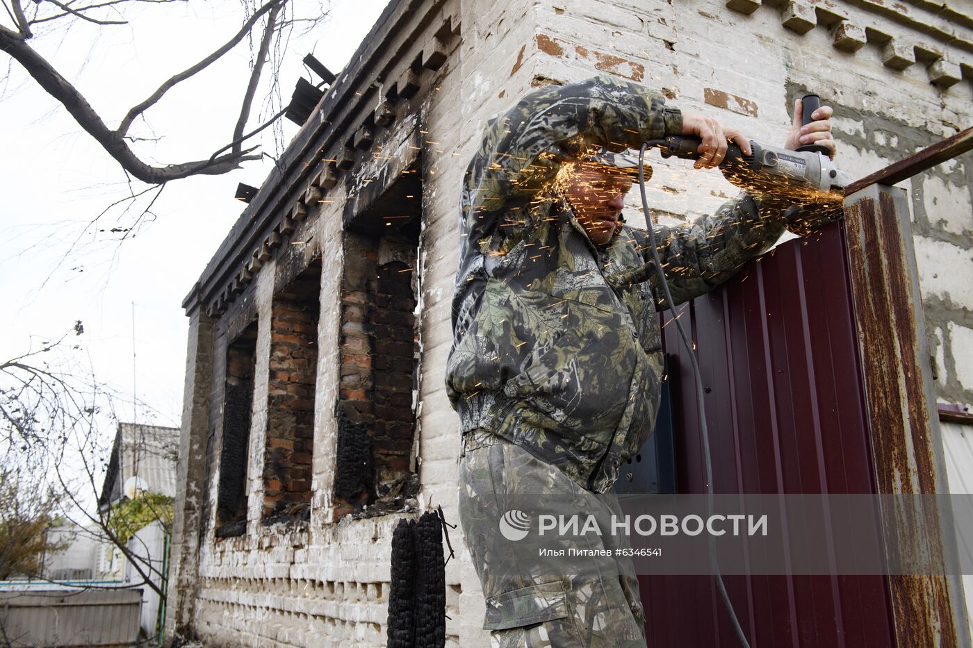 Последствия пожаров в Воронежской области