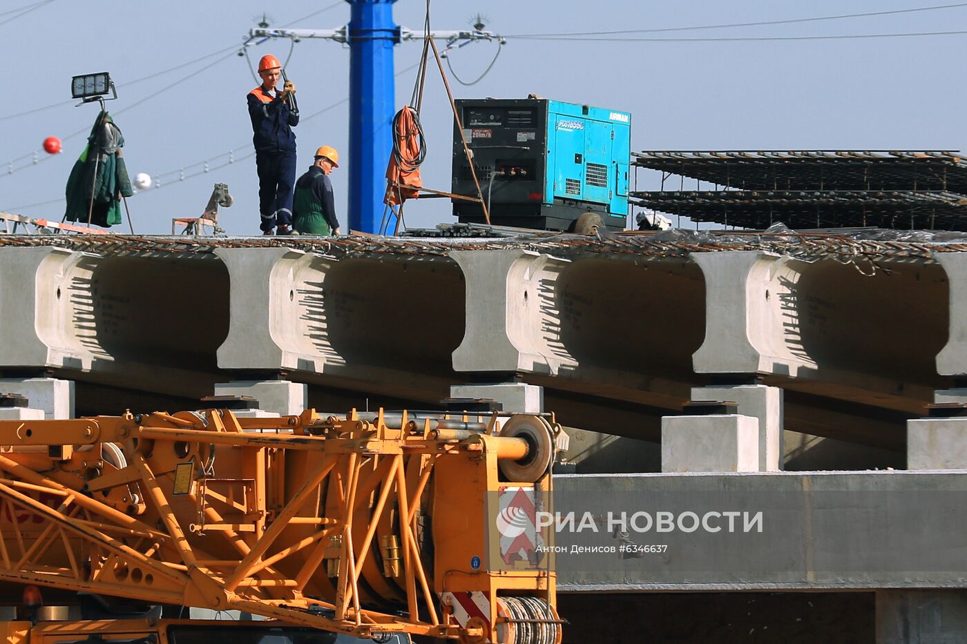 Строительство транспортной развязки в Подмосковье 