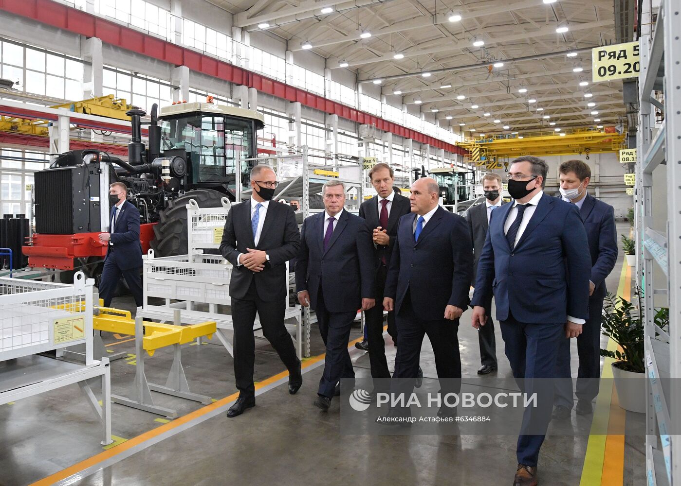 Рабочая поездка премьер-министра РФ М. Мишустина в Южный федеральный округ