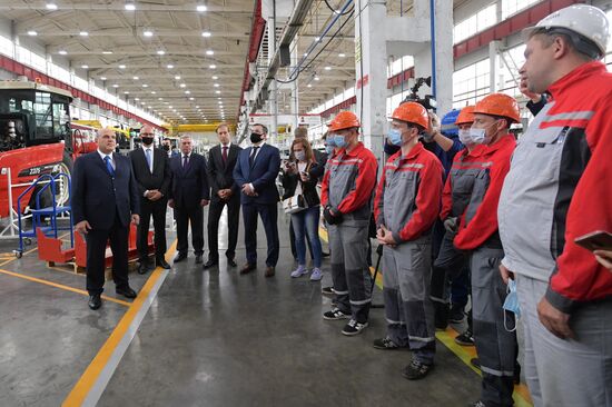 Рабочая поездка премьер-министра РФ М. Мишустина в Южный федеральный округ