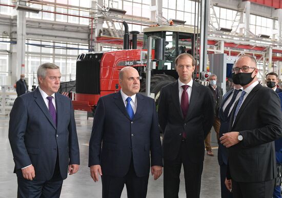 Рабочая поездка премьер-министра РФ М. Мишустина в Южный федеральный округ