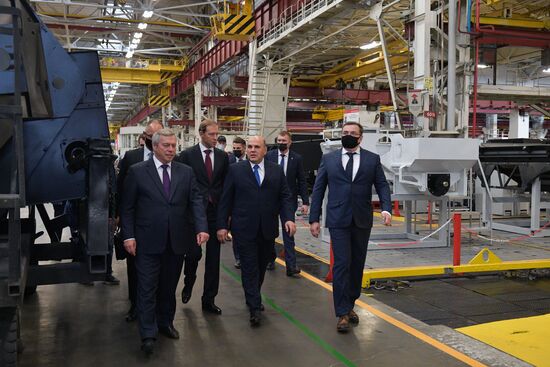 Рабочая поездка премьер-министра РФ М. Мишустина в Южный федеральный округ