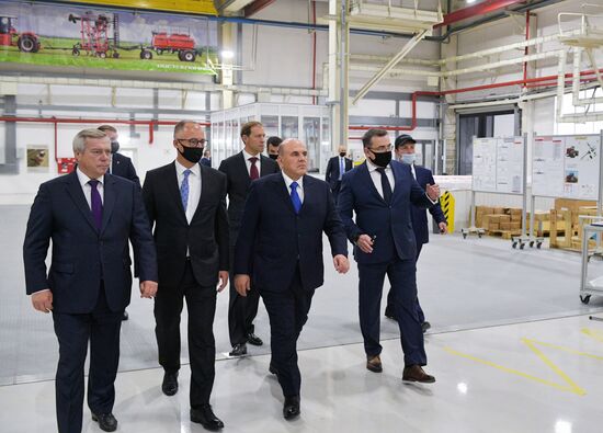 Рабочая поездка премьер-министра РФ М. Мишустина в Южный федеральный округ