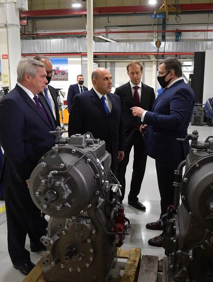 Рабочая поездка премьер-министра РФ М. Мишустина в Южный федеральный округ