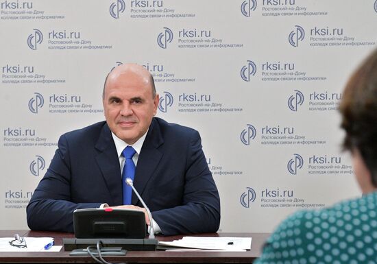 Рабочая поездка премьер-министра РФ М. Мишустина в Южный федеральный округ