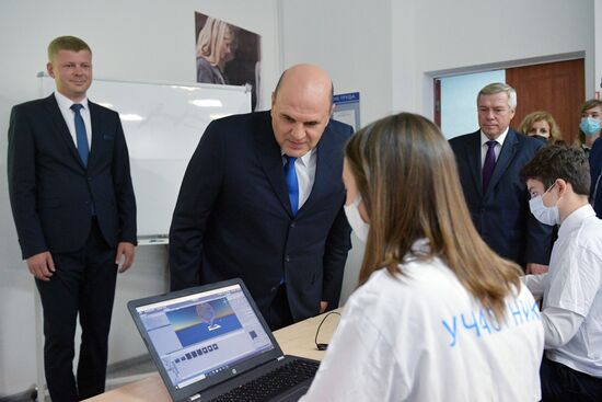 Рабочая поездка премьер-министра РФ М. Мишустина в Южный федеральный округ