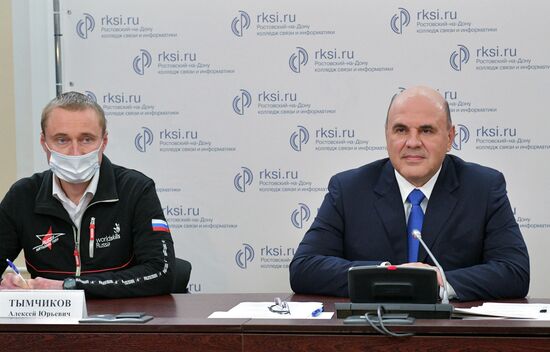 Рабочая поездка премьер-министра РФ М. Мишустина в Южный федеральный округ