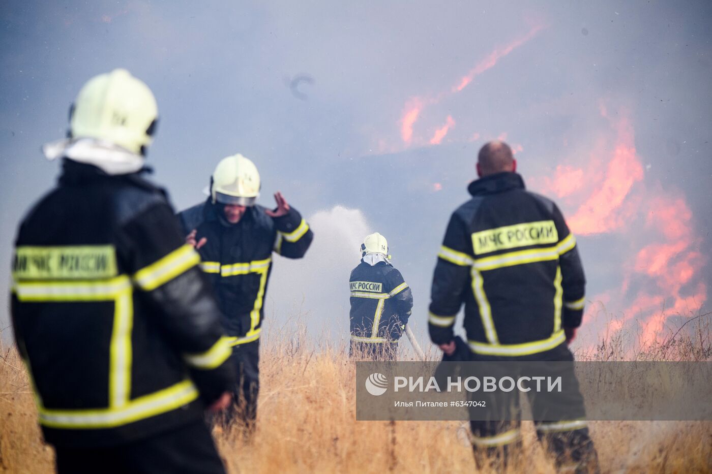 Природные пожары в Воронежской области