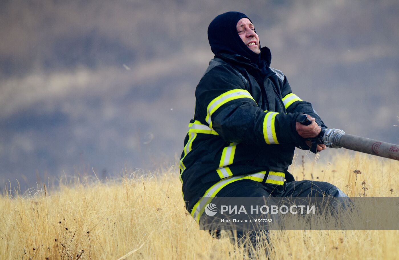 Природные пожары в Воронежской области