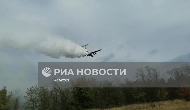 Природные пожары в Ростовской области